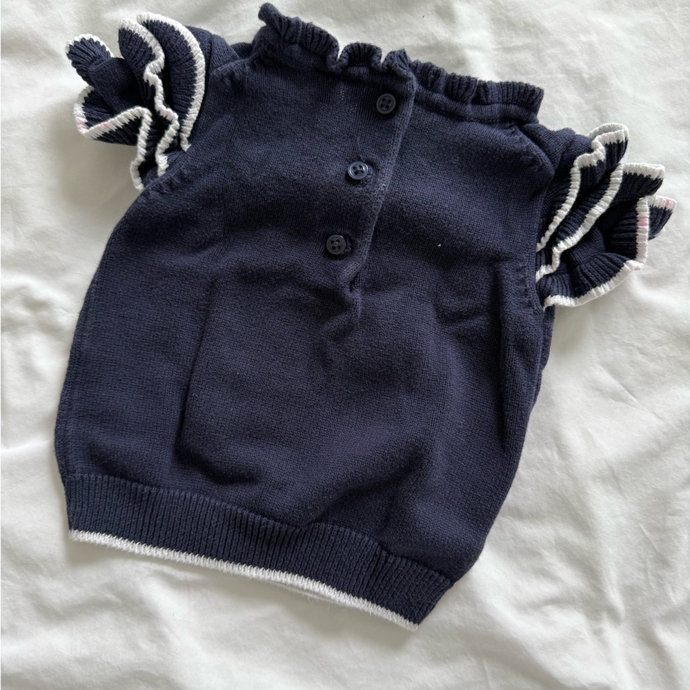 🌷 Janie and Jack Ruffle Sweater - Picture 3 of 3